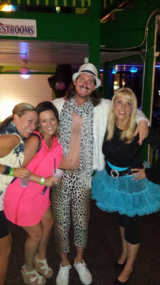 Jackie and friends having fun